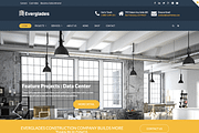 Construction WordPress Theme, a WordPress Template by CIAOThemes (Thumbnail 2 of 5)