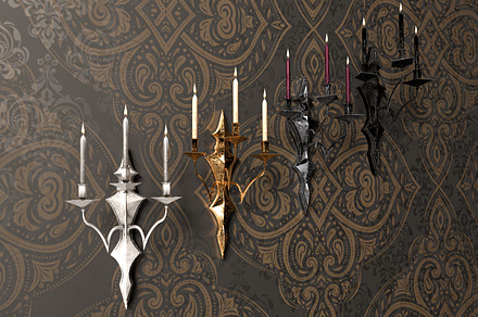 Chandelier 3d model (game ready), a Light 3D Model by Snji | 3D Models
