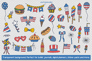 4th of July Preppy Patriotic Bundle, an Object Illustration by Drafts n Doodles (Thumbnail 6 of 14)