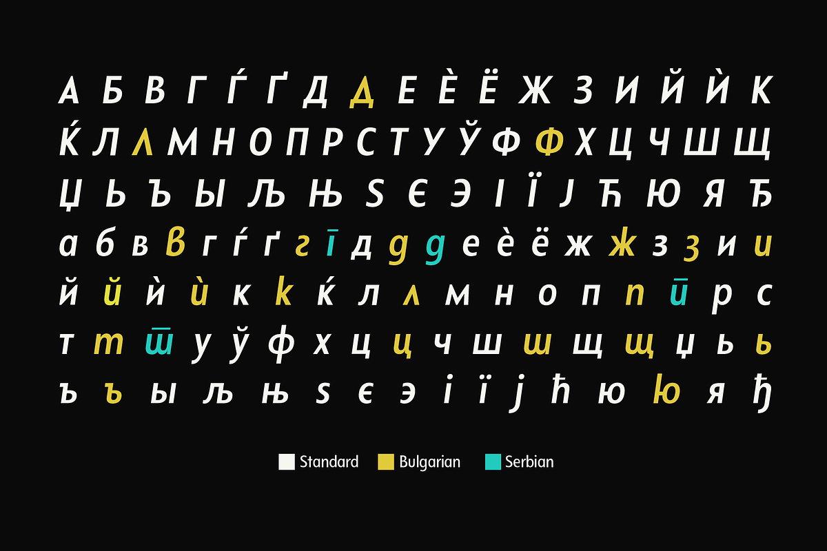 Departura - 18 Fonts, a Sans Serif Font by Nasir Udin (Photo 14 of 16)