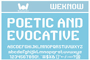Creative Image font, a Sans Serif Font by weknow (Thumbnail 4 of 8)