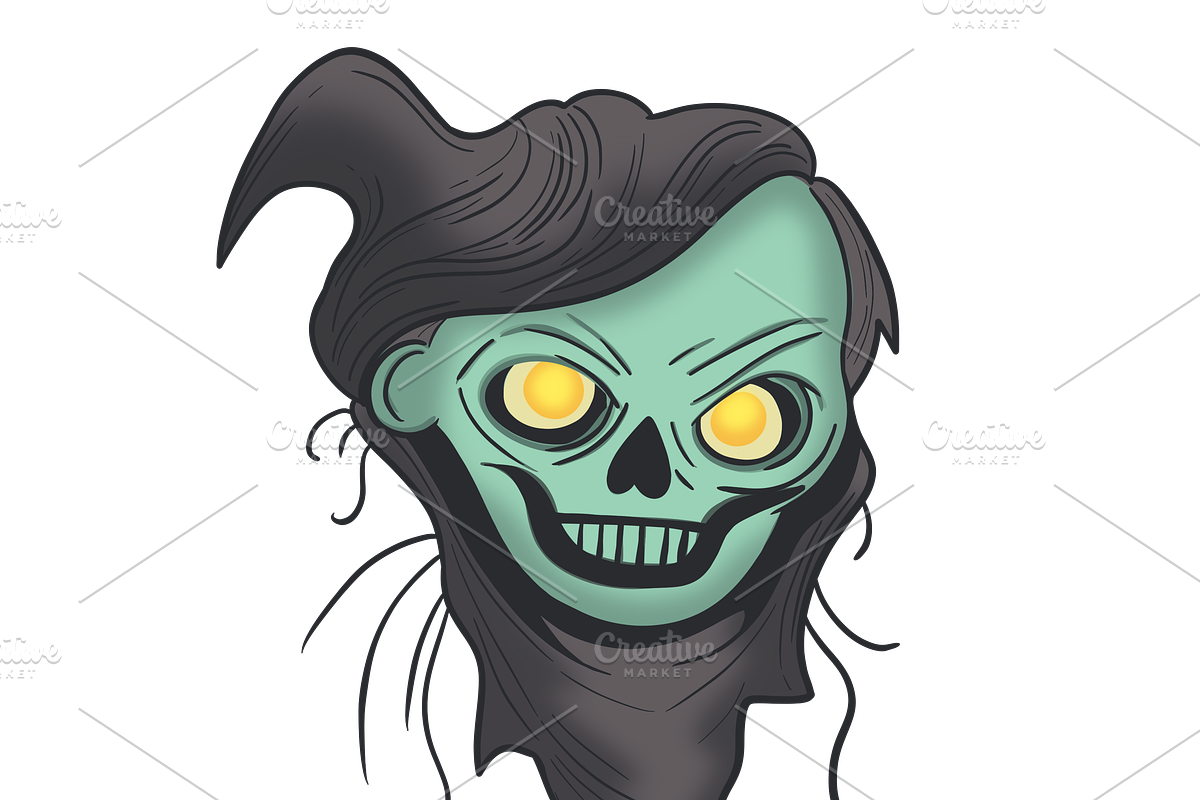 Cute Clip art for Halloween, an Object Graphic by PKshop (Photo 5 of 5)