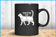Feline Petting Chart Cat SVG PNG, a Graphic by Creativeusart (Thumbnail 2 of 4)