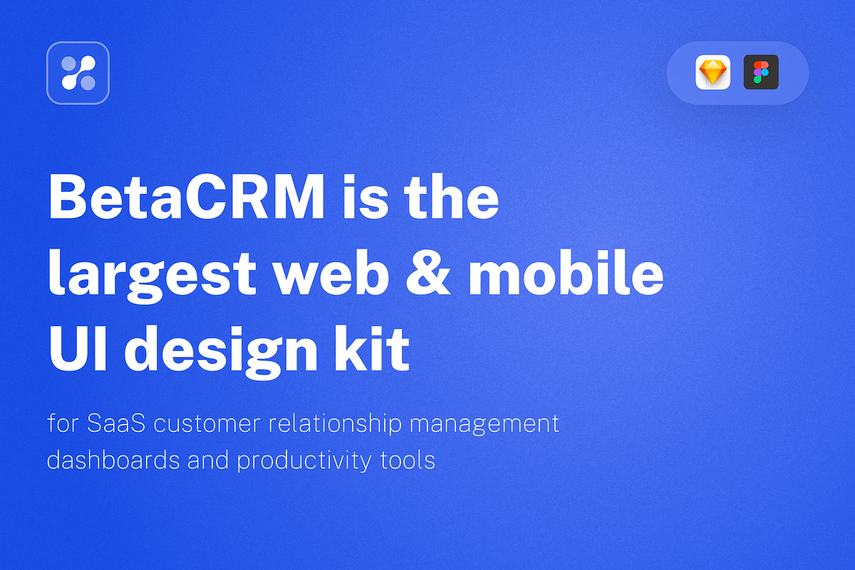 BetaCRM - SaaS Web UI Kit, an UI Kit Template by WhiteUI.Store (Photo 2 of 13)