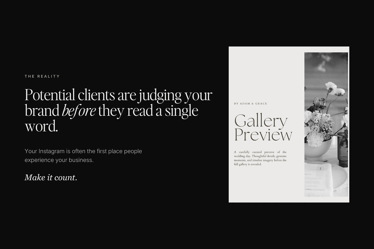 60 Instagram Templates | Canva Set, a Social Media Template by Adam and Grace (Photo 3 of 23)