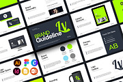 Lorvinm | Brand Guidelines Template, a Presentation Template by Artisan Vibes (Thumbnail 1 of 8)