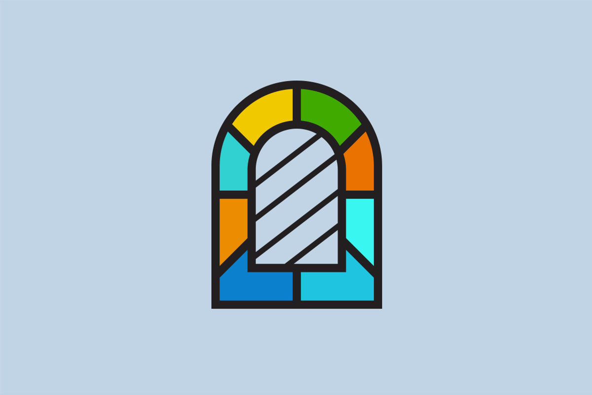 12 Stained Glass Icons, an Icon by Creative VIP (Photo 2 of 3)