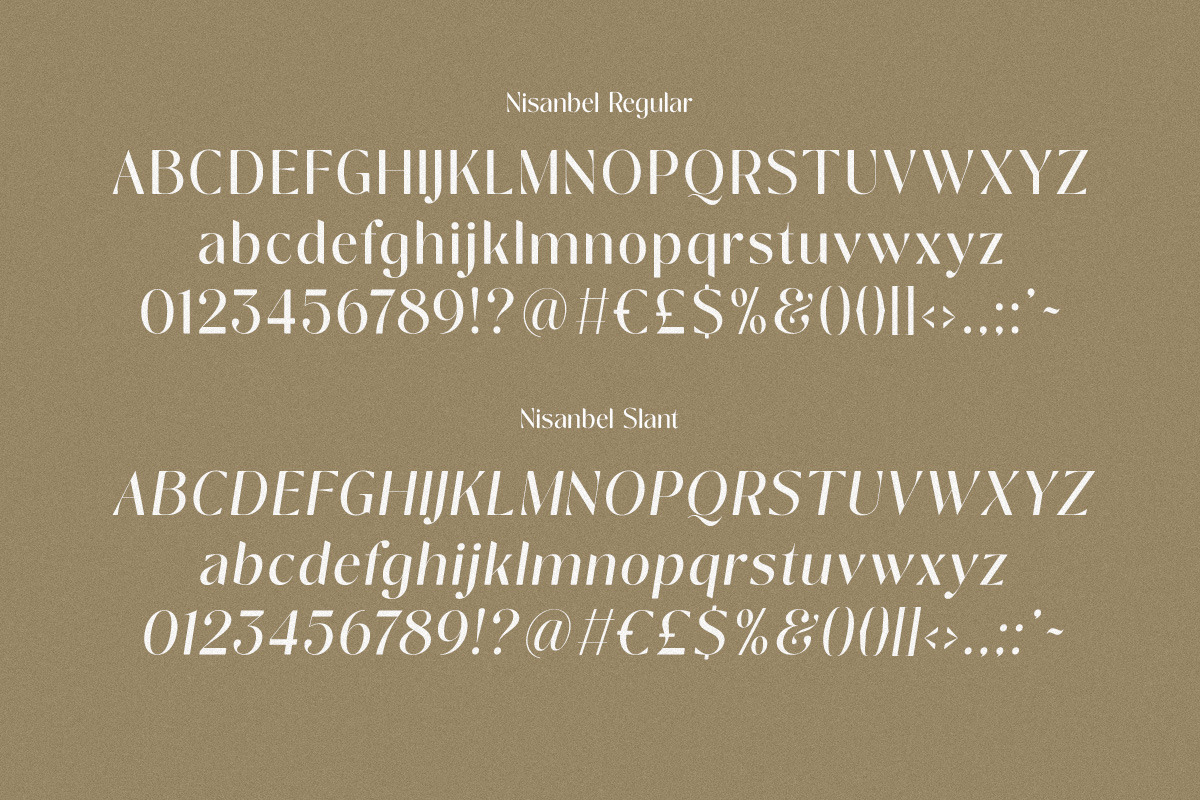 Nisanbel, a Sans Serif Font by Pista Mova (Photo 19 of 22)