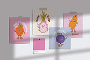 Retro Fruits, a Food Illustration by Sweet Corner (Thumbnail 9 of 11)