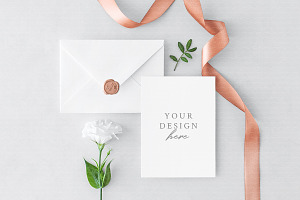 Invitation Card & Envelope