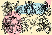 Flowers and Plants Minimalist Set, an Illustration by Anny (Thumbnail 5 of 10)