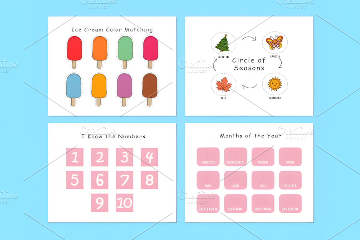 Summer Busy Book, a Marketing Template by Ink Gallery (Photo 2 of 4)
