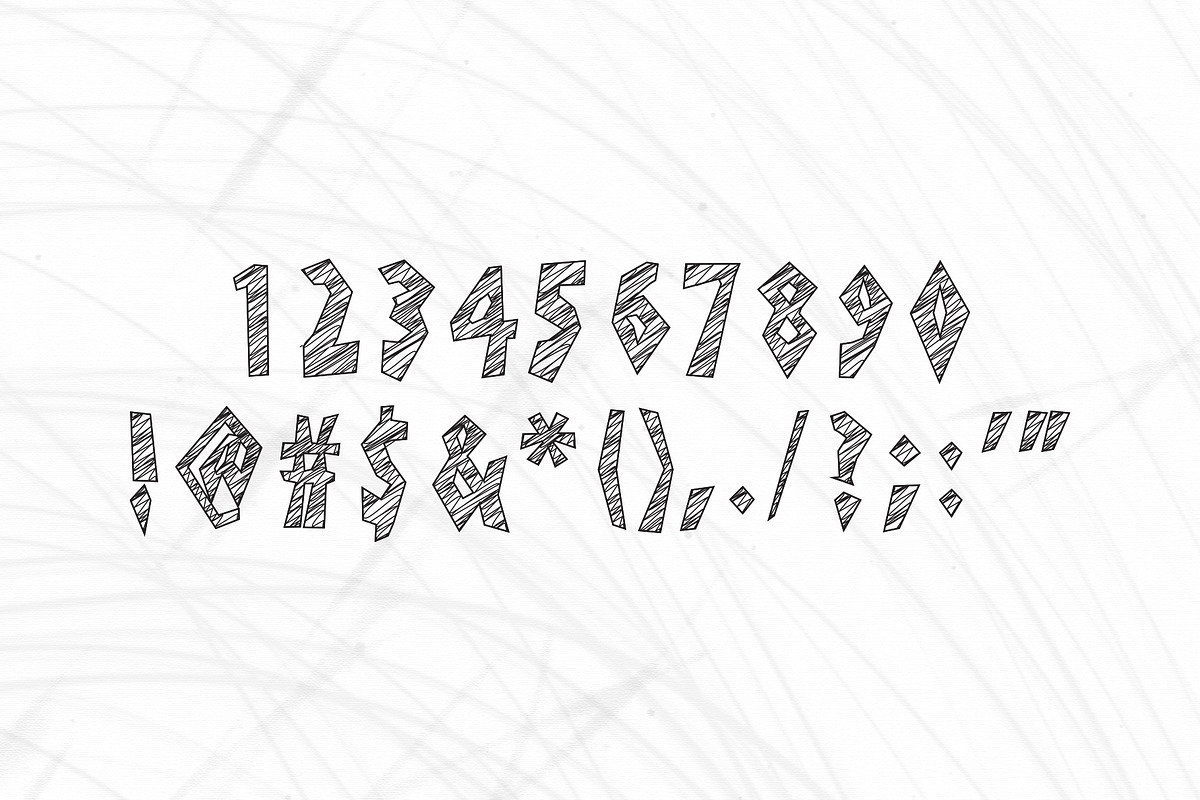 Streaks Connected Display Font, a Slab Serif Font by Nickhard (Photo 5 of 5)