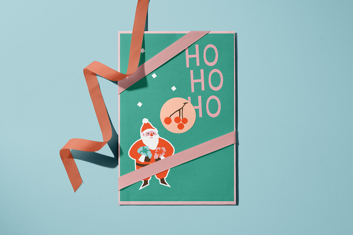 Cute Christmas Vectors, an Illustration by Marinastu (Photo 5 of 9)