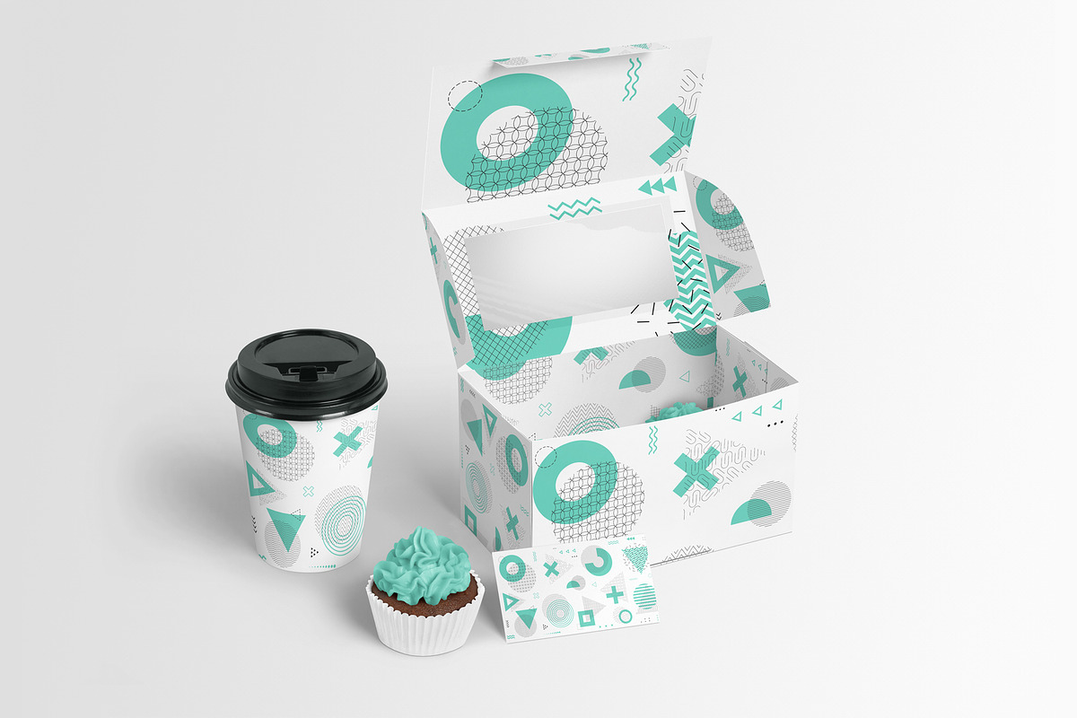 Geometric shapes, memphis elements., a Pattern Graphic by craftlove (Photo 3 of 3)