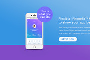 iPhone™ Minimal Banner Mockup, an iPhone Mockup by eppearance (Thumbnail 3 of 4)