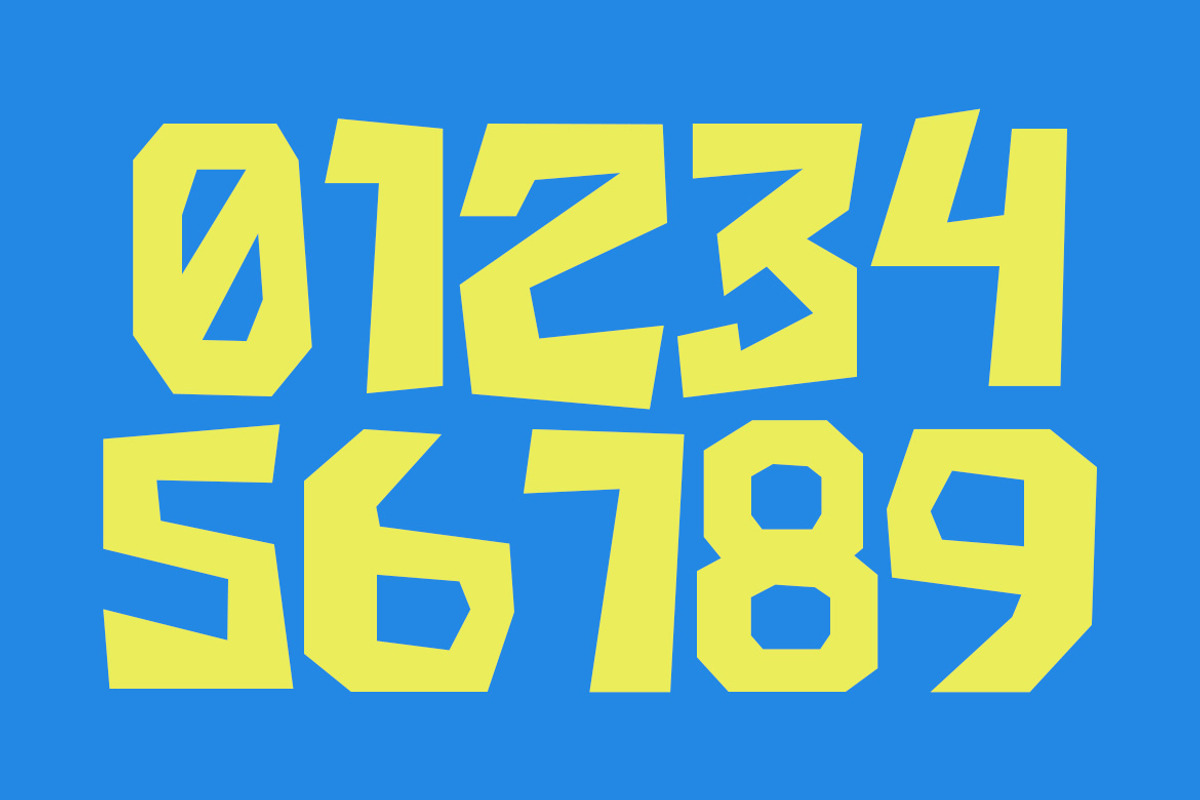 Nek Salma - Playful display font, a Sans Serif Font by Ideal Eksis (Photo 4 of 16)