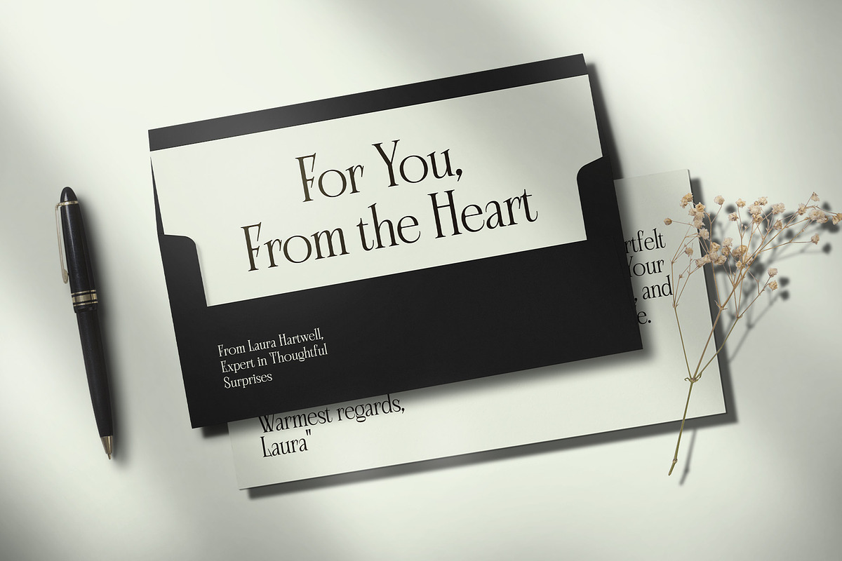 CS Praise – Elegant Font, a Serif Font by Craft Supply Co. (Photo 4 of 8)