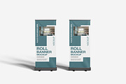 Roll Banner Mockup, an Advertising Mockup by bimockup (Thumbnail 3 of 6)