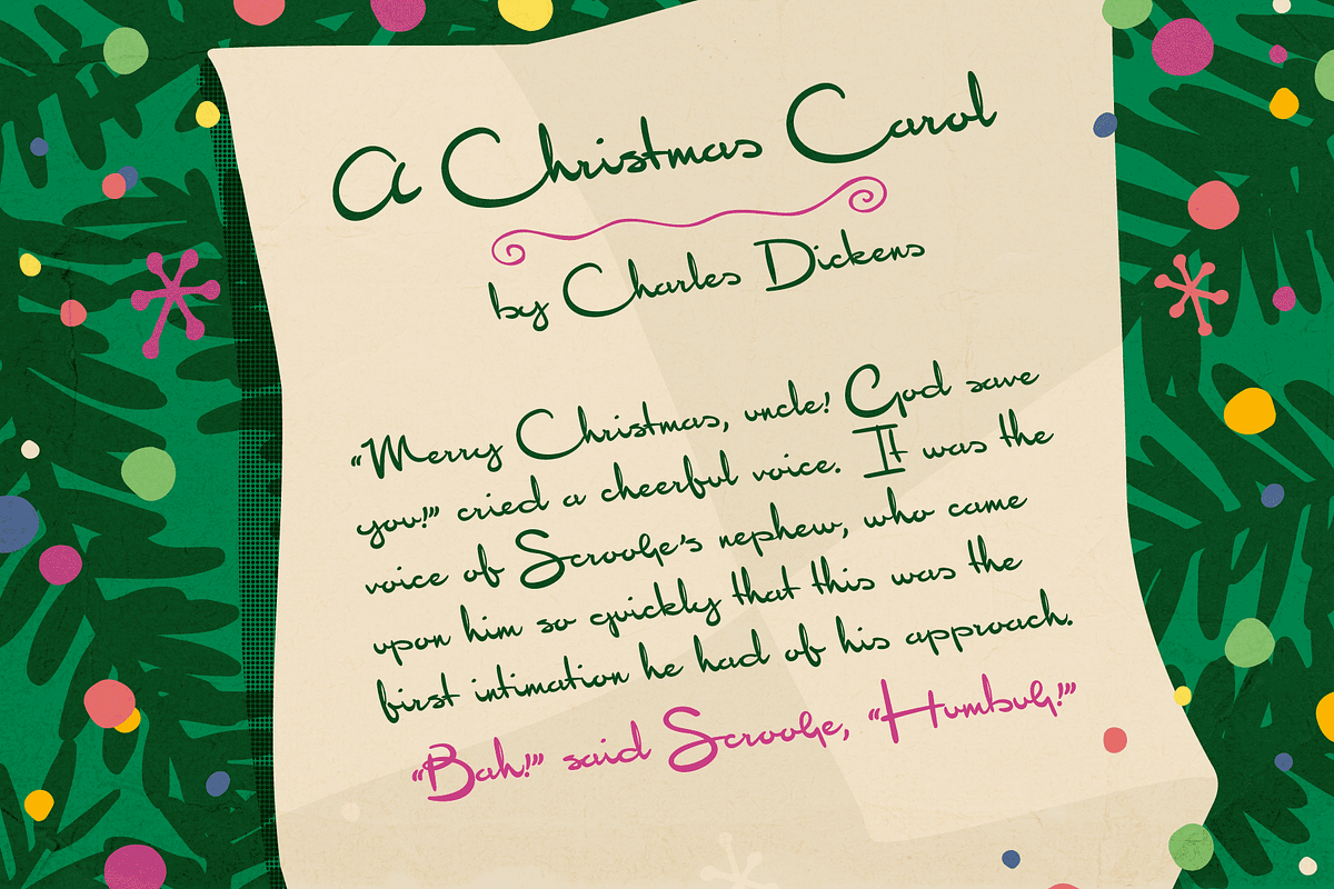 Sentimental Feeling - Christmas Font, a Script Font by Wingsart Studio (Photo 6 of 11)