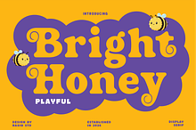 Bright Honey Playful Serif Font