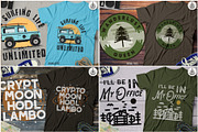 Graphic TShirt Designs Bundle Part 2, an Object Graphic by JeksonGraphics (Thumbnail 4 of 10)