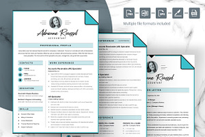 CV Template Clean And Elegant Design