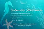 Underwater Illustrations, an Illustration by Maggie Stilwell Design (Thumbnail 1 of 8)