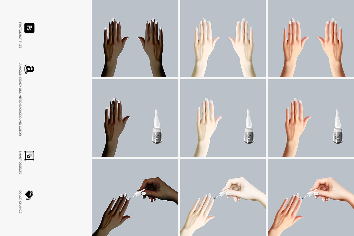Manicure Mock-Up, a Household Mockup by Mock-up Store (Photo 5 of 5)