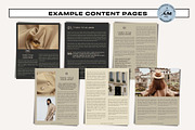 Ebook Template - Black and Beige, a Social Media Template by Freedom Business Shop (Thumbnail 5 of 10)
