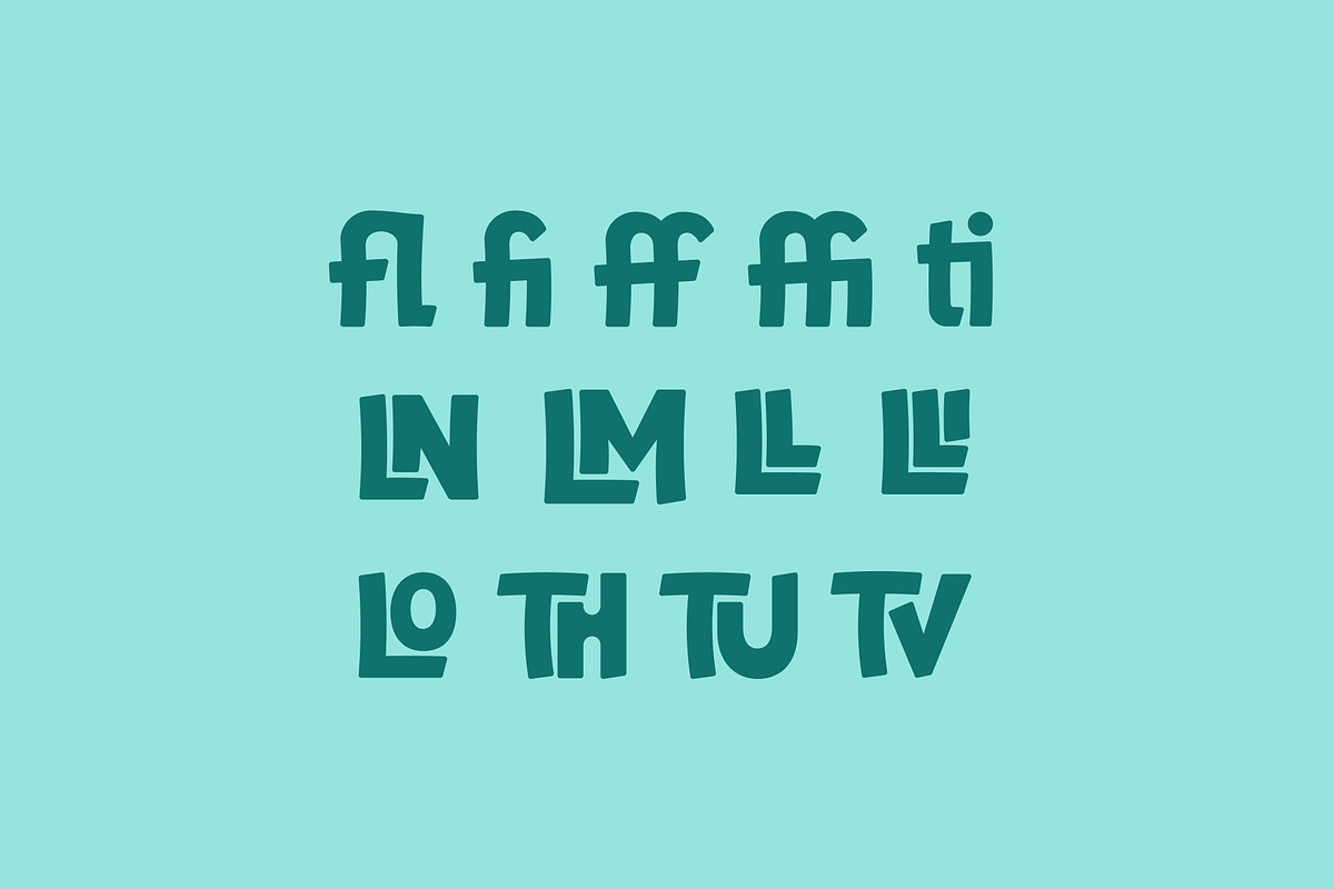 HD Pura - Fun Display Font, a Sans Serif Font by Hamdi Designs (Photo 10 of 11)