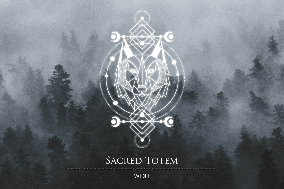 Sacred Geometry Animal Totem, an Animal Illustration by Flo Sacred Art (Photo 4 of 13)