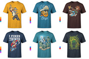 100 T-Shirt and Merchandise Graphics, an Animal Illustration by TSV Art Collective (Thumbnail 13 of 23)