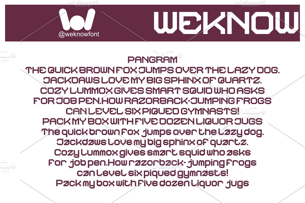 The Machine Font, a Sans Serif Font by weknow (Photo 6 of 8)