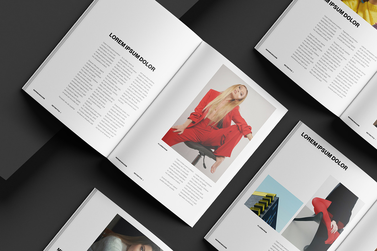 Inspiring Magazine Template preview 6