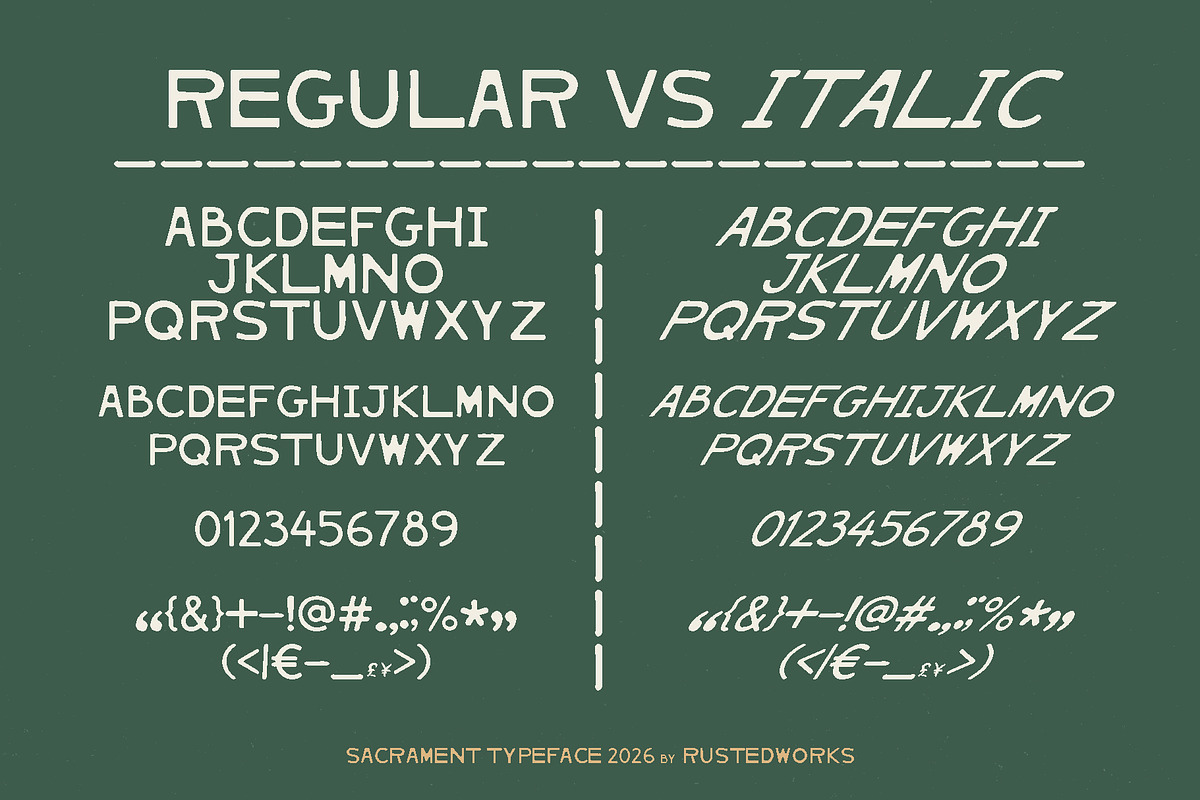 Sacrament Brush Font Duo, a Handwritten Font by Rusted Works (Photo 4 of 7)