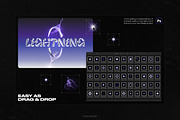 Lightning Bolts & Lens Flares Bundle, a Shape Add-On by Samolevsky (Thumbnail 9 of 16)