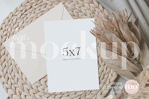 Invitation Mockup, Wedding Mockup