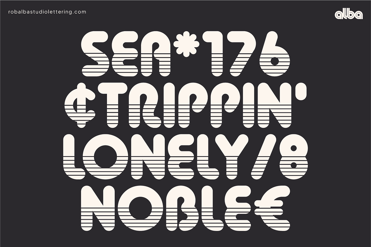 Risen Rounded, a Sans Serif Font by albatypefoundry (Photo 3 of 13)