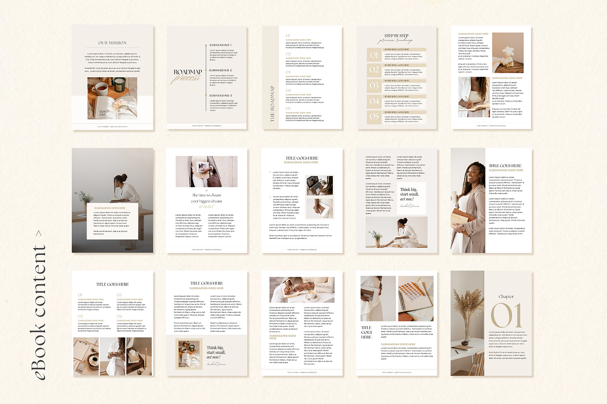 Canva Ebook & Workbook Templates preview 8