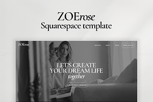 Aesthetic Squarespace Template, a Squarespace Template by StudioRoams