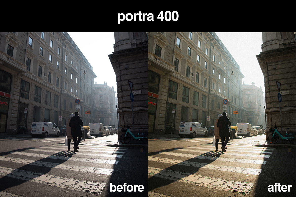 16 Portra Lightroom Preset Pack, a Preset Add-On by Gridfiti (Photo 3 of 12)