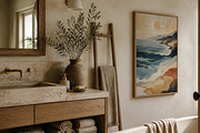 Abstract Coastal Wall Art, a Decorative Illustration by elfy creative (Thumbnail 3 of 6)
