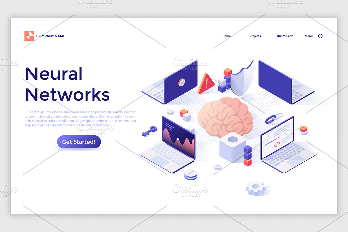Isometric Solutions Mini. Part 15, a Templates & Theme by Andrew Kras Design (Photo 5 of 16)