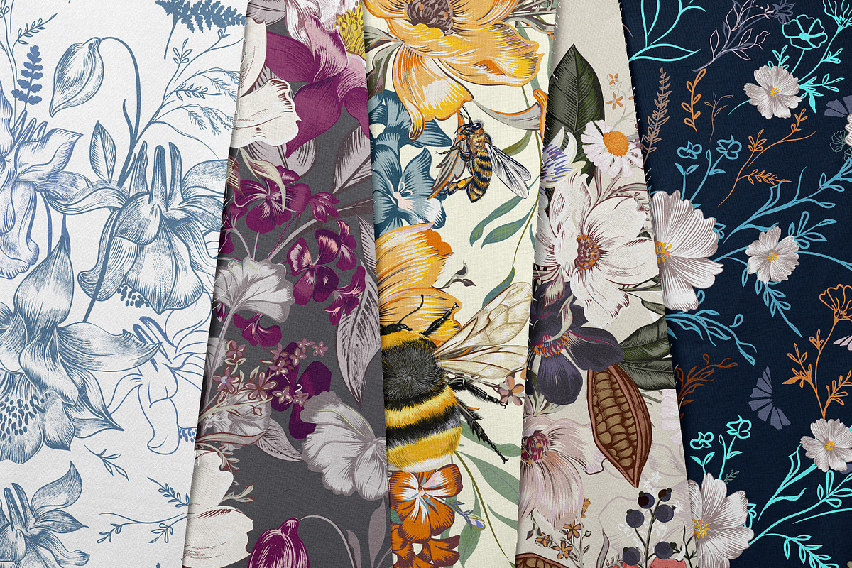 Autumn breath set of patterns, a Pattern Graphic by FleurArt (Photo 13 of 18)
