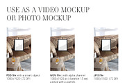 Video Photo Frame Mockup 3x4 Reel ao, an Advertising Mockup by PawMockups (Thumbnail 5 of 11)