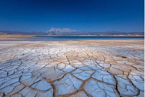 The bank of the drying up watering, a Nature Photo by ZinetroN