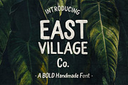 East Village Bold Handwritten Font, a Sans Serif Font by Mila Garret (Thumbnail 1 of 5)