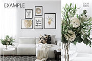 Frames & Walls Scandinavian Bundle-4, a Household Mockup by Yuri-U (Thumbnail 29 of 38)