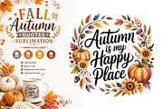 Fall Quotes Sublimation Bundle, a Seasonal Illustration by Actual Pixel (Thumbnail 14 of 16)